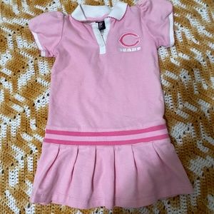 Kids Pink Chicago Bears Dress